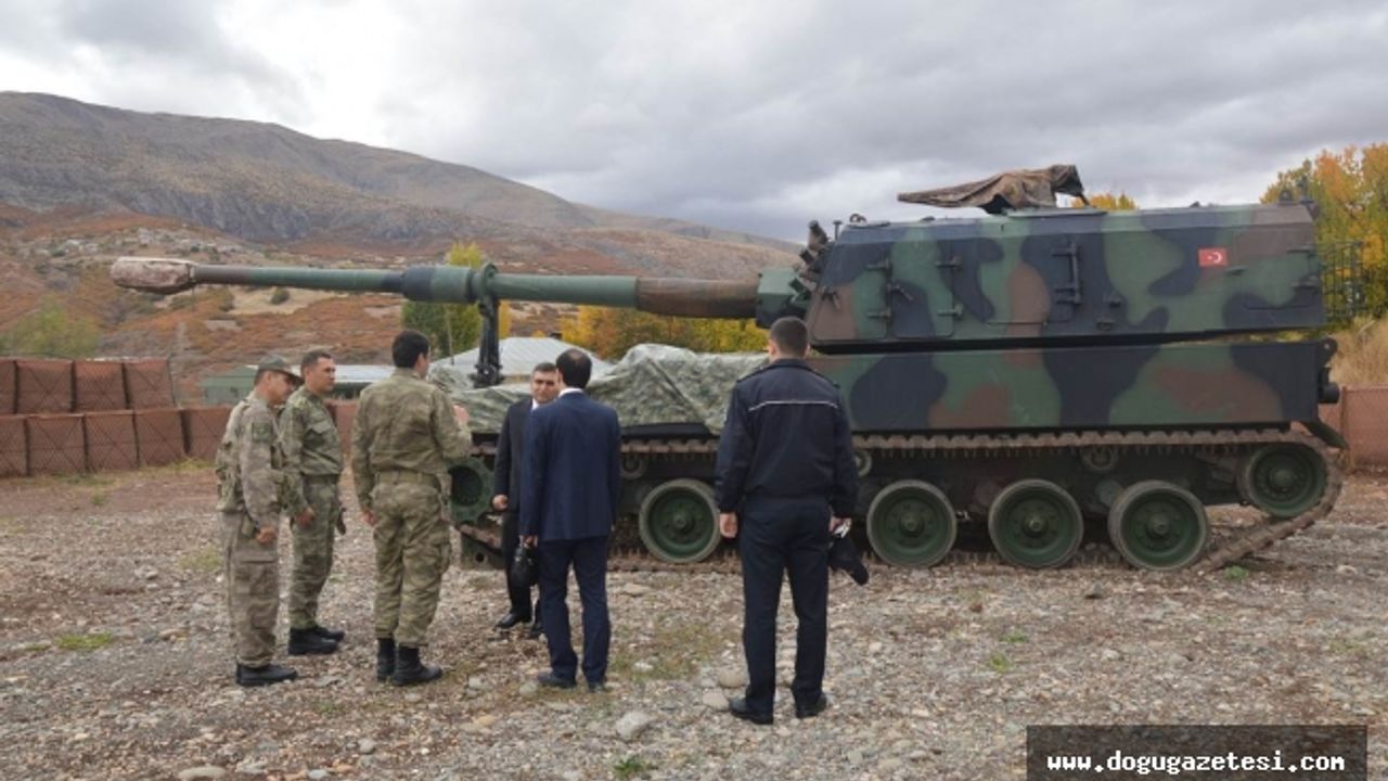 Kaymakam Karaaslan Jandarma Karakolunu Ziyaret etti