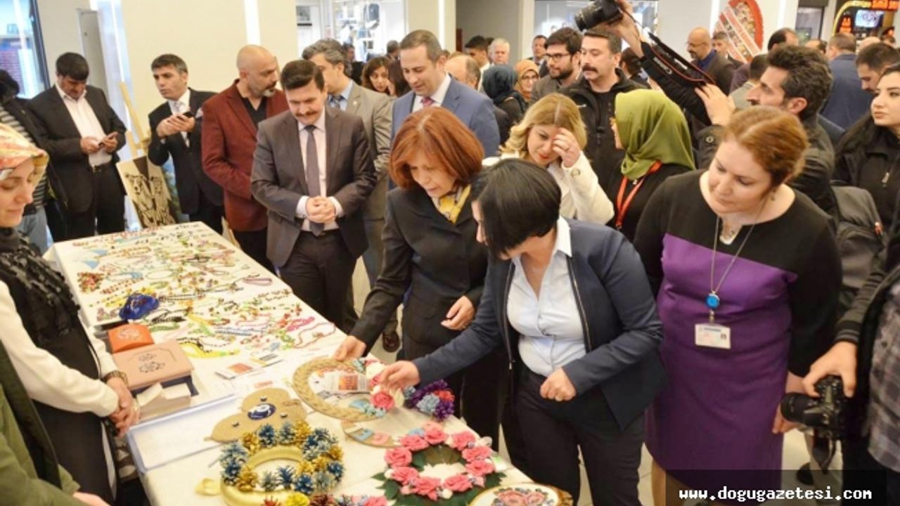 Kültür-Sanat Sergisi yoğun ilgi gördü