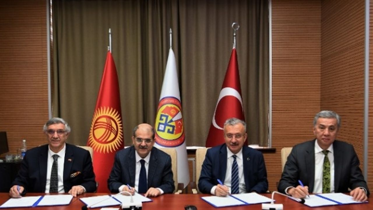 EBYÜ ile Kırgızistan Türkiye Manas Üniversitesi arasında protokol