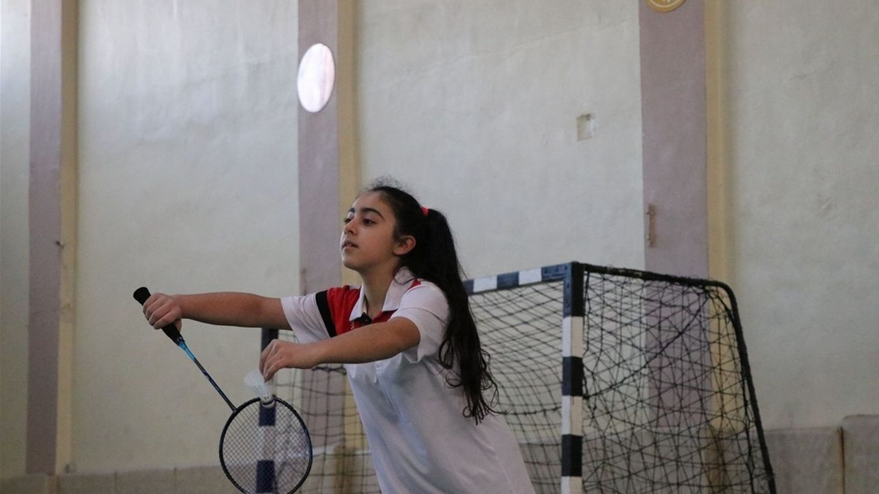 Yıldızlar badminton İl birinciliği müsabakaları yapıldı