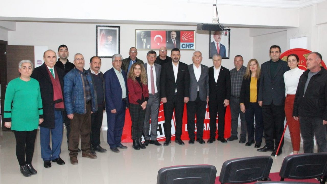 CHP milletvekilleri Erzincan'a gelerek basın açıklaması yaptı