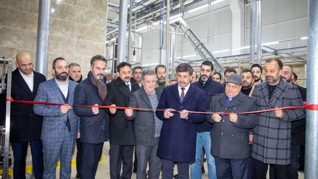Erzincan'a et entegre tesisi açıldı