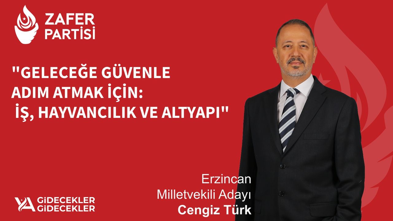 Zafer partisinin adayı Cengiz TÜRK