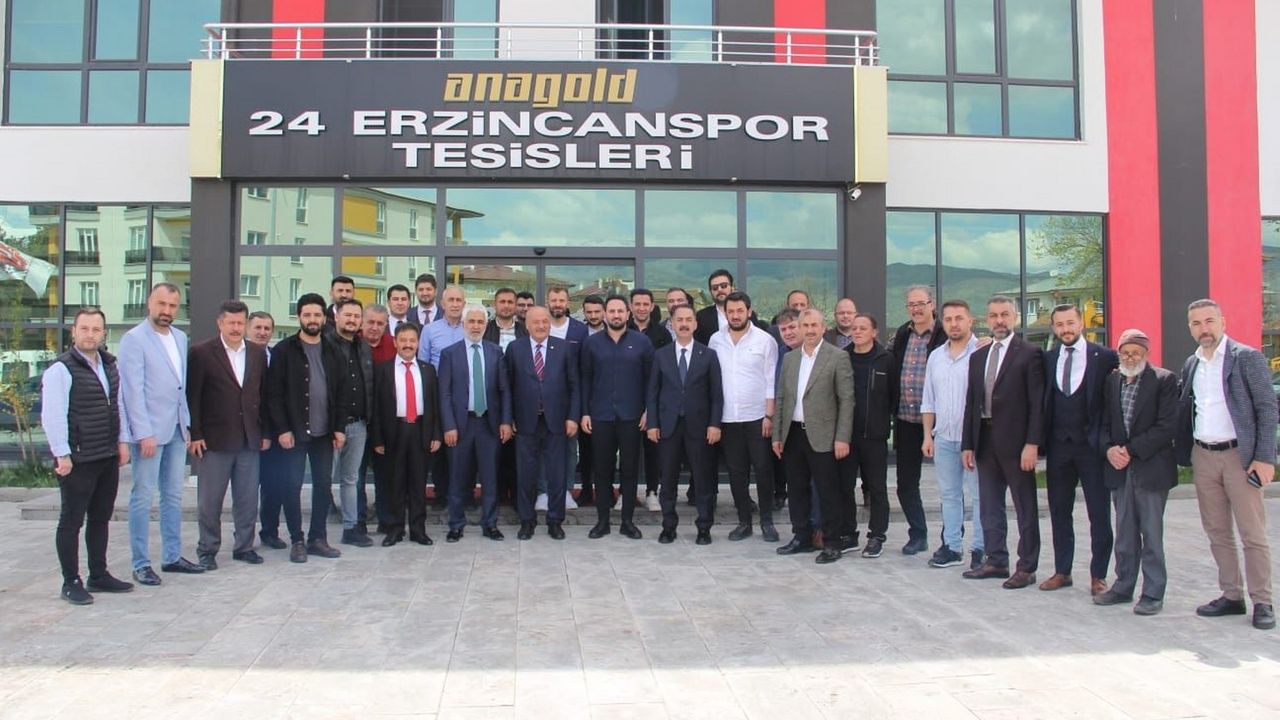 Anagold24 Erzincan Spor’a moral ziyareti