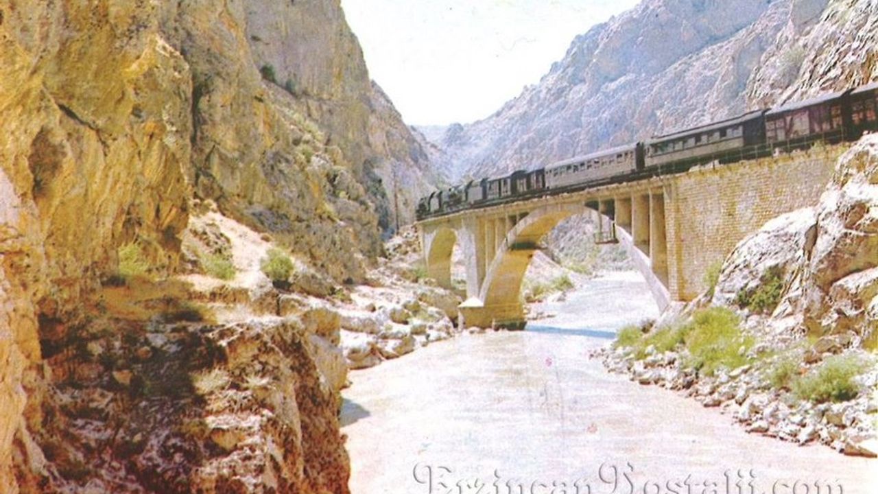 Efsanelere konu olan Kemah Güllübağ Kanyonu ve demiryolu hikâyesi