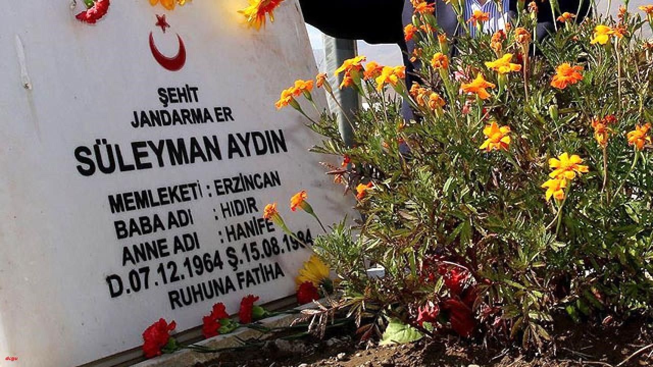 İlk Şehit Erzincanlı Jandarma Onbaşı Süleyman Aydın Siirt'te anıldı