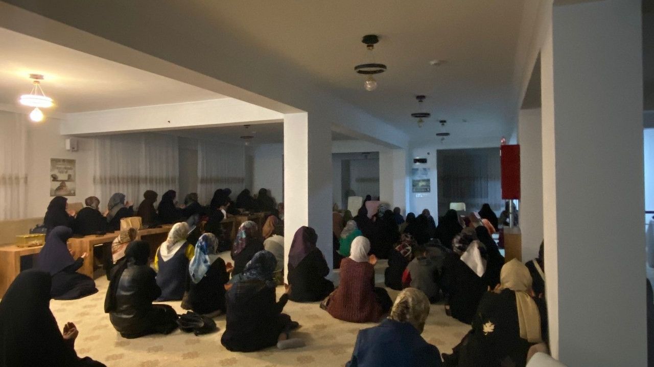 Kız Kur'an Kursu'nda "Kudüs Gecesi" düzenlendi