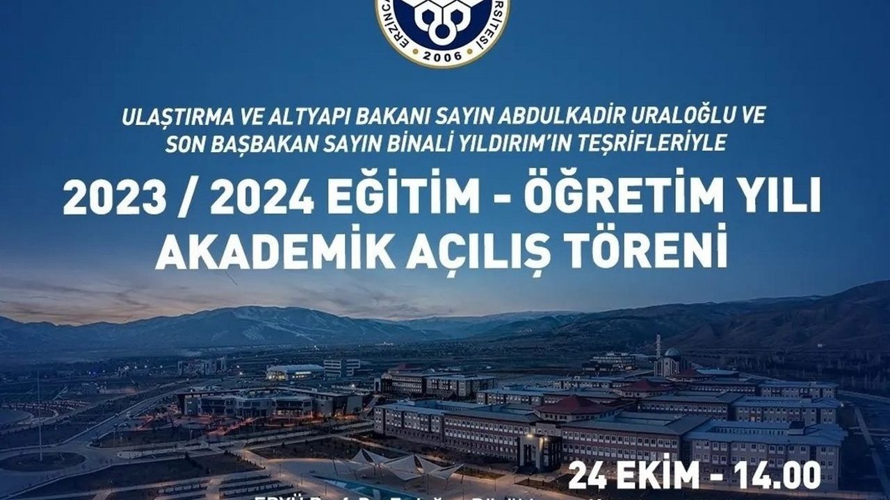 Ulaştırma Ve Altyapı Bakanı Abdulkadir Uraloğlu yarın Erzincan’a geliyor