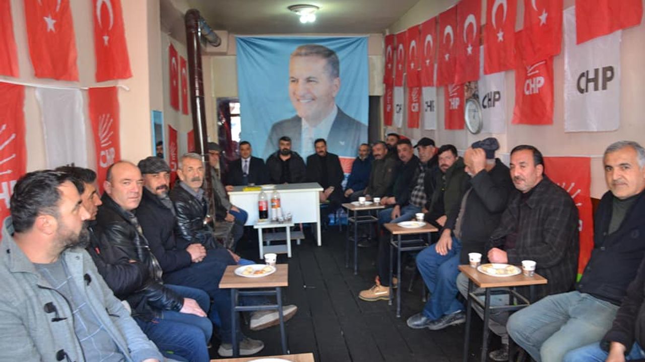 CHP Tercan’da seçim bürosu açtı