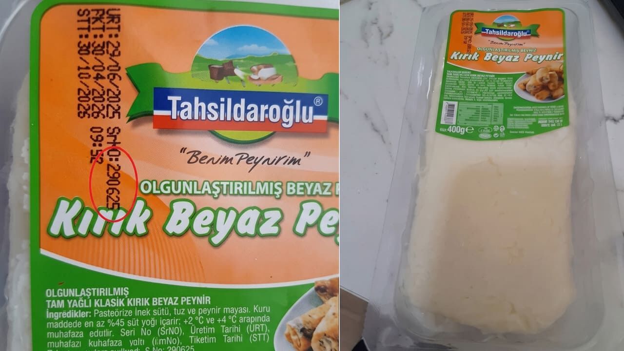 Ünlü Peynir Markasında Listeria Bakterisi Şoku!