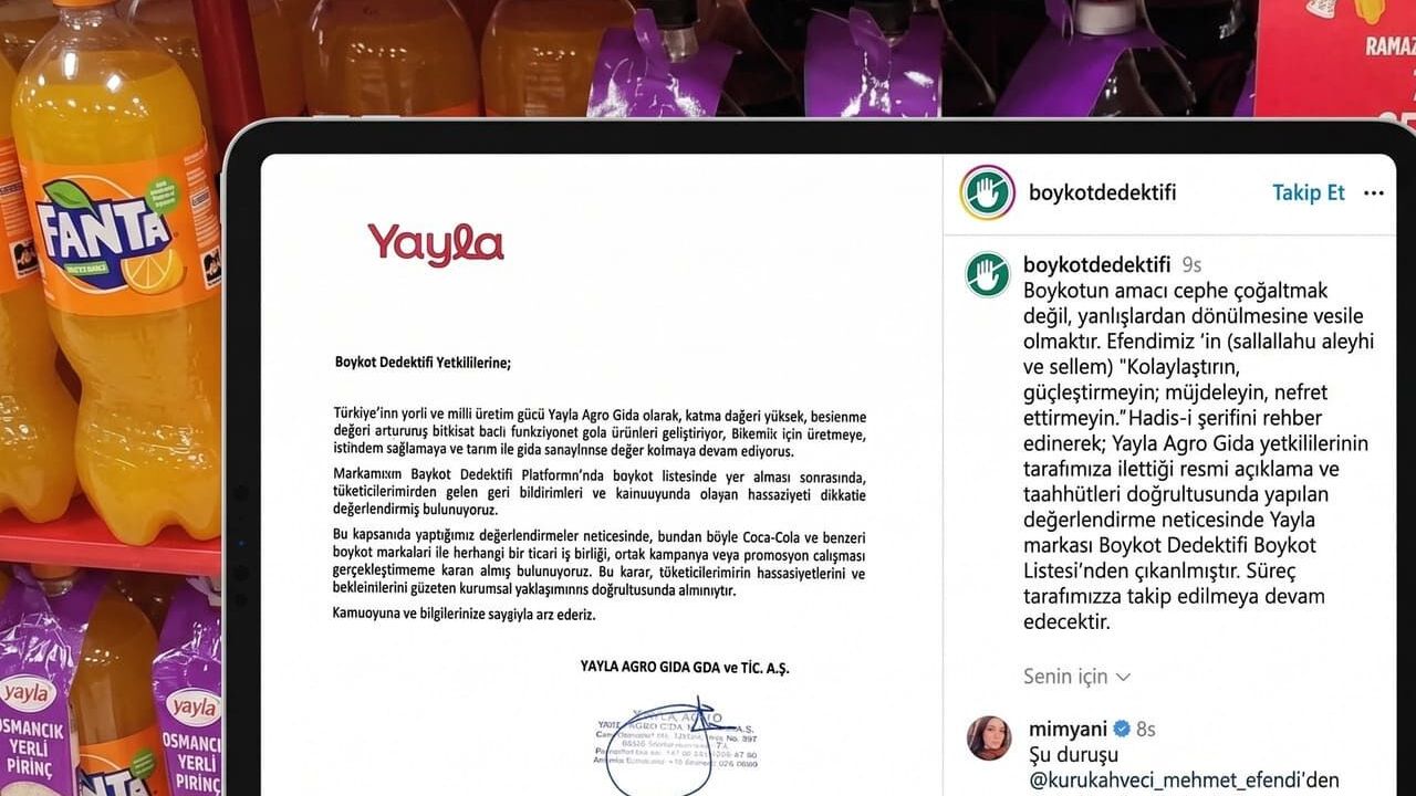 Yayla'dan Coca-Cola İle İş Birliğini Bitirme Kararı