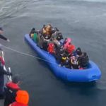 Göçmenler sahil güvenliğe takıldı