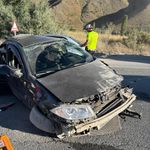 Sakaltutan'da Otomobil Takla Attı: 4 Kişi Yaralandı