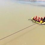 Erzincan AFAD ve JAK ekiplerinden su üstü arama kurtarma tatbikatı
