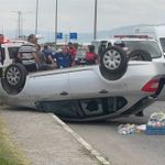Erzincan’da Trafik Kazası: Takla Atan Otomobilde 2 Kişi Yaralandı (VİDEO)