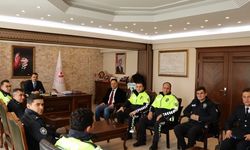 Kaymakam Çelik’e Ziyaret