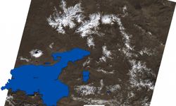 Van Gölü havzasındaki kuraklığın boyutu uydu görüntülerine yansıdı