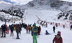 Ergan'da kayak sezonu açıldı