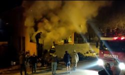 Uluköy'de korkutan fırın yangını