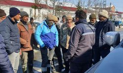 Erzincan Tarım ve Orman personeli deprem bölgesinde