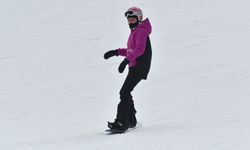 Kars'ta kayak sezonu martta da devam ediyor
