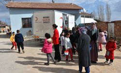 Türk Kızılay, Malatya'nın kırsal mahallelerde sağlık hizmetini sürdürüyor
