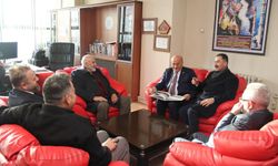 AK Parti adayları Özdemir’i ziyaret etti