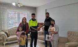 Şehit ailelerine polisten ziyaret
