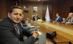 (TİMBİR) Doğuanadolu Bölge Başkanı Özdemir Ankara’da bürokratlarla bir araya geldi
