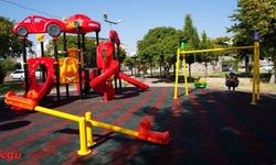 Adıyaman Belediyesi çocuk oyun gruplarını yeniliyor
