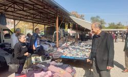 Arguvan Belediye Başkan Kızıldaş pazar esnafını ziyaret etti