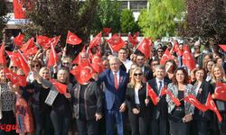 Ege Üniversitesinde "Cumhuriyetin 100. Yılı Anıtı" törenle açıldı