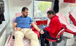 Erciş'te Filistinliler için kan bağışı kampanyası başlatıldı