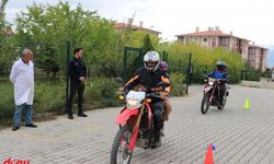 Erzincan'da özel çocuklar "Mutlu Çarşamba Projesi" ile motokros heyecanı yaşadı