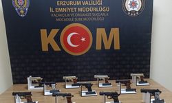Erzurum'da silah kaçakçılığı operasyonunda 1 şüpheli tutuklandı