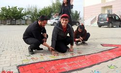 Iğdır'da özel öğrenciler Cumhuriyetin 100. yılını kutladı