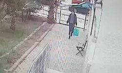 Ayakkabı hırsızları kameraya yakalandı