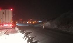 Erzincan'da kar ve tipi nedeniyle ulaşım güçlükle sağlanıyor