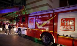 Erzurum'da bir kafede patlama sonucu hasar oluştu