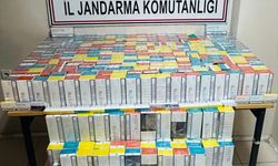 Erzurum'da otobüste 5 bin 299 paket kaçak sigara ele geçirildi