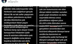 Eşini ve çocuklarını öldürmeden önce sosyal medya hesabından intihar notu paylaşmış