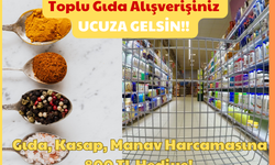 Toplu Gıda Alışverişiniz Ucuza Gelsin: Gıda, Kasap, Manav Harcamasına 800 TL Hediye!