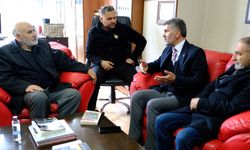 Bağımsız Aday Yüksel Çakır’dan Gazeteci Yazar Özdemir’e ziyaret
