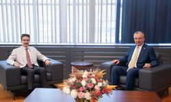 Erzincan Adli Yargı Adalet Komisyonu Başkanı Halil Odabaş Rektör Levent ile buluştu