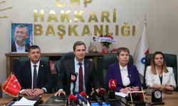 CHP Genel Başkan Yardımcısı Şahbaz Hakkari'de konuştu: