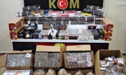 Erzincan'da tütün ve sigara kaçakçılığı operasyonunda 2 şüpheli yakalandı
