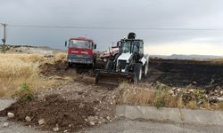 Tunceli’de arpa tarlalarında çıkan yangın söndürüldü