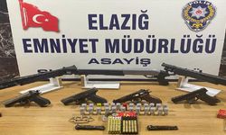 Elazığ'da ruhsatsız silah operasyonlarında 10 şüpheli gözaltına alındı