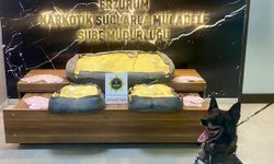 Erzurum'da 12 kilo 285 gram uyuşturucu ile yakalanan şüpheli tutuklandı