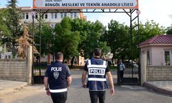 Bingöl'de 122 okulda polis görevlendirildi